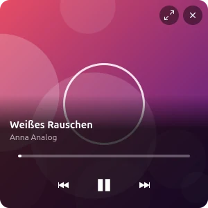 Mini-Player im Apple-Stil